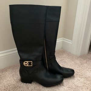 Michael kors leather boots